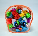 Set cuburi plastic-geanta mica